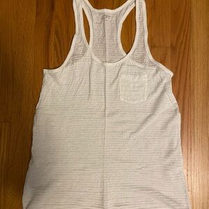 LOFT Textured Linen Blend Tank
